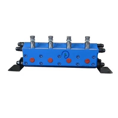 hydraulic 4 groups cast iron flow divider hydraulic 4 groups cast iron flow divider